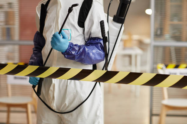 Professional Sewage Cleanup technician working in Los Osos, CA
